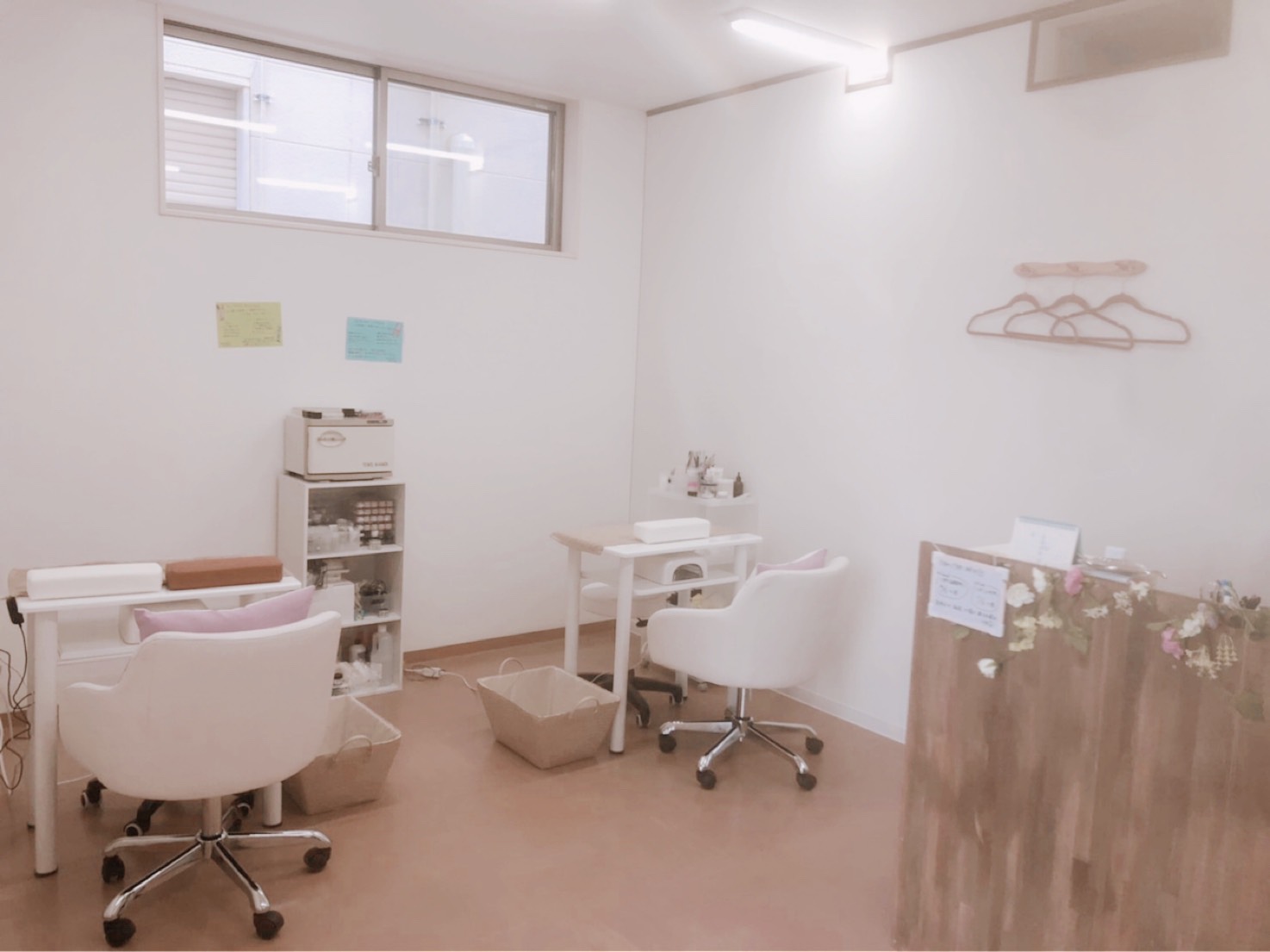ネイル&アイラッシュサロン クレアトゥール出雲店 店内イメージ